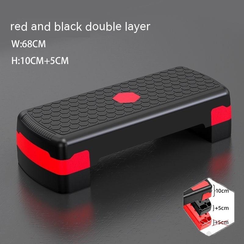Aerobic Stepper Adjustable Height Workout Exercise Step Platform Household Gym Exercise Fitness Training Equipment