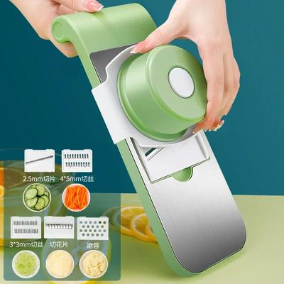 Multifunctional Kitchen Vegetable Cutter Potato Slicing Grater Dicing Shredding Artifact Household Hand Guard Vegetable-Chopper