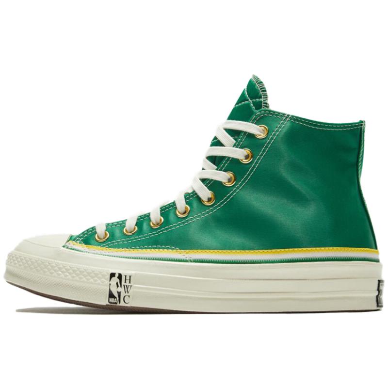 

Converse 1970-е Разрушая барьеры Celtics Chuck Высокие парусиновые унисекс зеленые 39.5