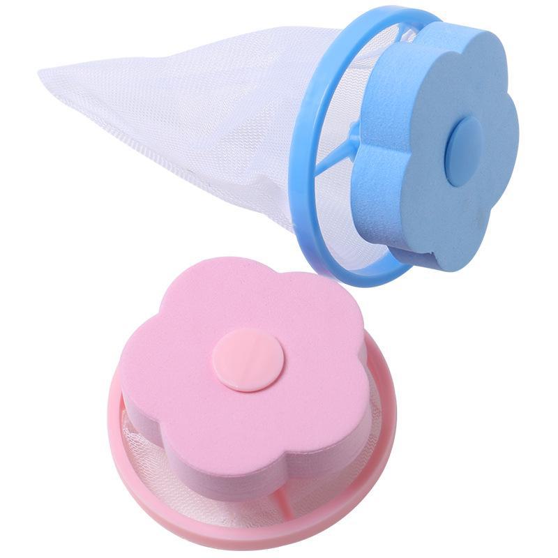 Plum Blossom Hair Remover Mesh Bag for Washing Machine