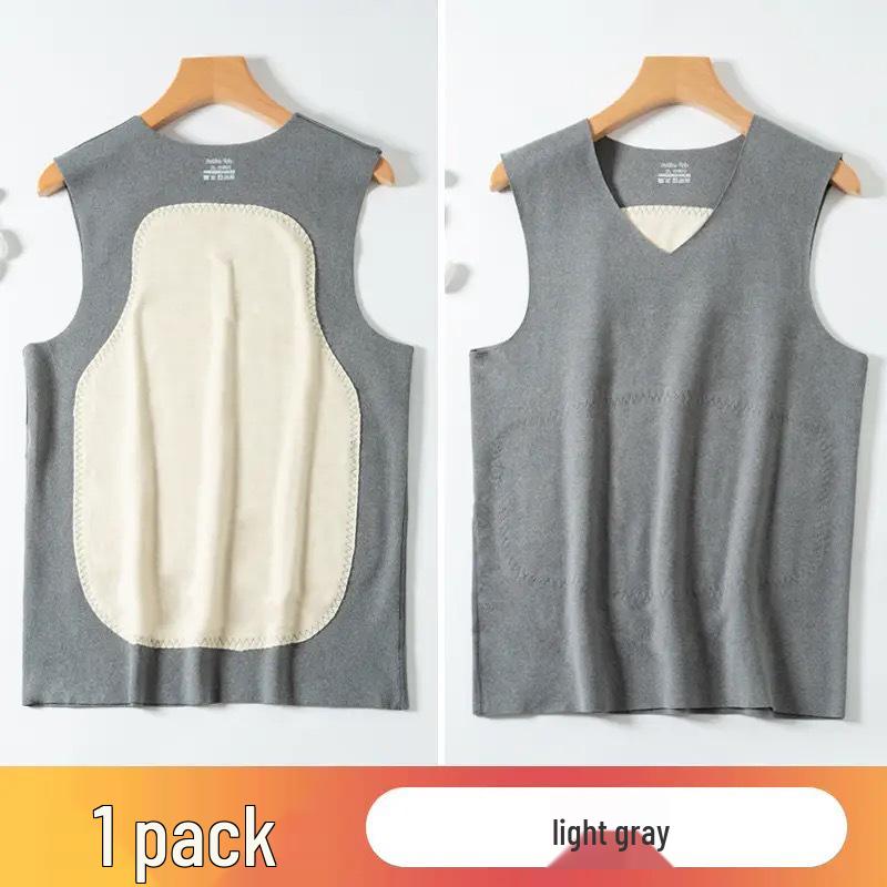 

Мужской двухсторонний бесшовный терможилет - Тепло осени/зимы 3XL