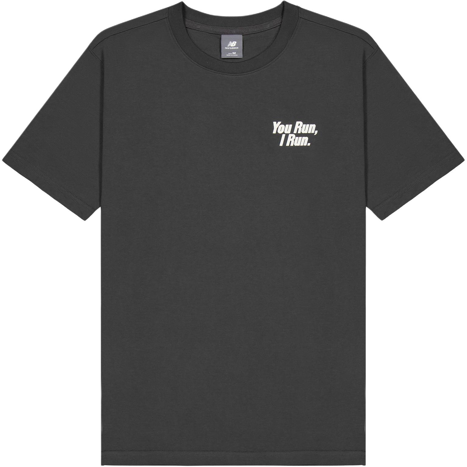 New Balance T Shirt Men s Dark Gray NEF29251-DKG 2XL