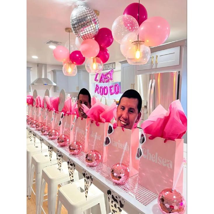 6-24PCS Disco Ball Cups Birthday Party Cups Beverage Cocktail Cup Wedding Bachelorette Party Favors Disco Party Decorations 18oz