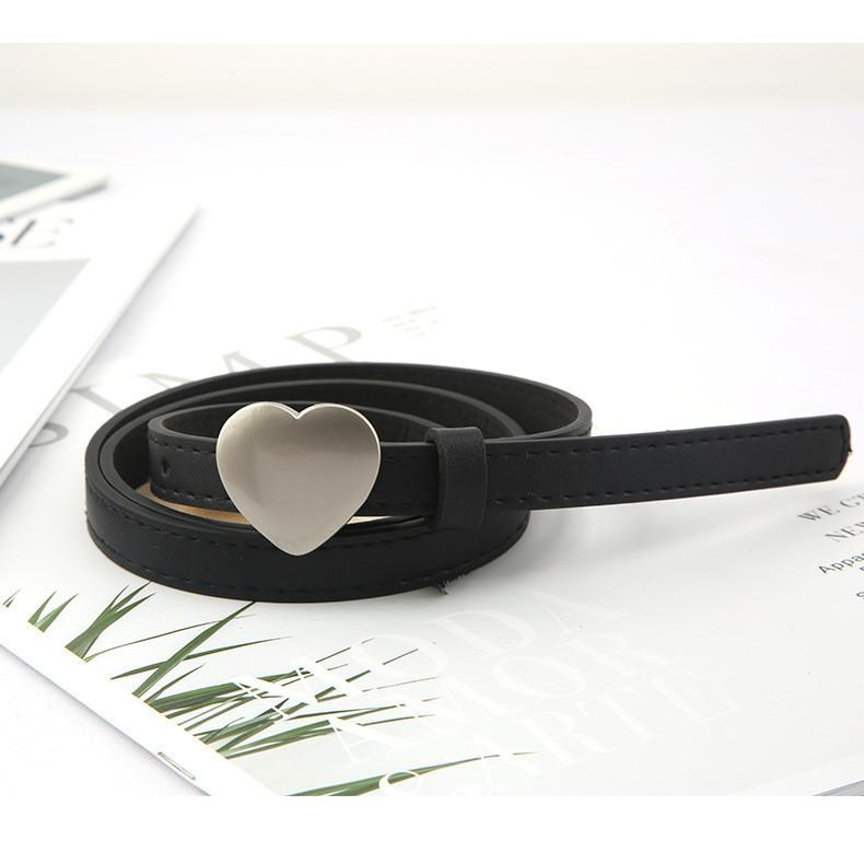 Fashionable Heart-shaped Buckle Waist Belt For Women Versatile And Stylish Denim Dress Accessory серебряный