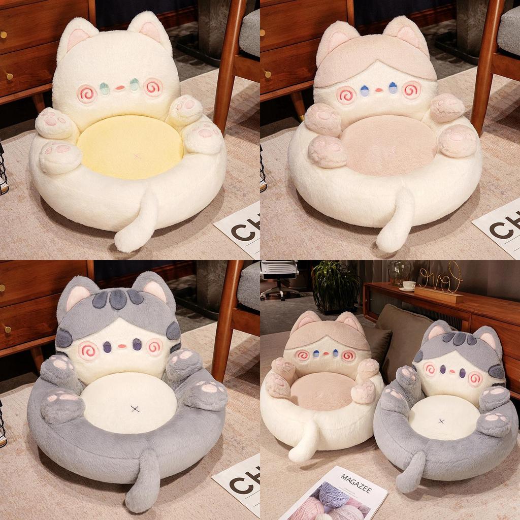 Cute And Cozy Hugging Cat Plush Pillow Cushion For Creative Sofa Sleep Decor