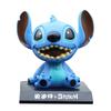 Cartoon Stitch Figure Model Shaking Head Doll Car Interior Hand-made Ornament