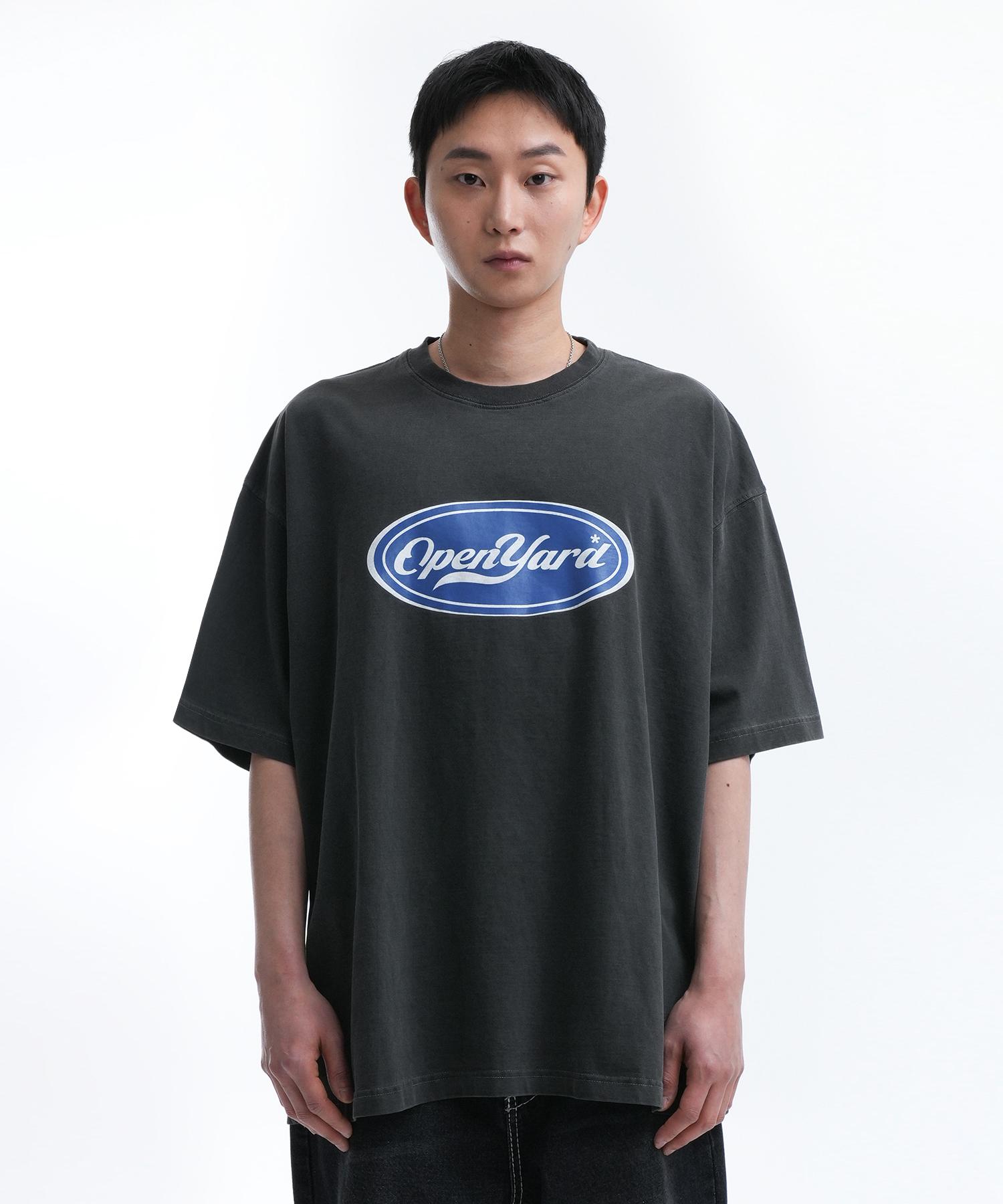 Oy Pigment Blue Patch T-Black 2 Size