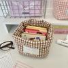 Fabric Storage Basket,Desk Organization - Decorative Open-Top Organizer Basket (No Lid) For, Shelf Baskets, Valentine's Day Gift