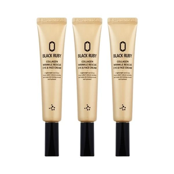 BLACK RUBY Collagen Face & Eye Cream 30ml x3_21162090_587813