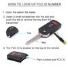 Keyecu  SKE126-01 SKE126-A1 2 Buttons 433MHz 4D63 Chip For Mazda 2 3 5 6 MX5 RX8 CX7 2007 2008 2009 2010 Flip Remote Car Key Fob