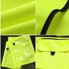 High-Visibility Multi-Pocket Reflective Safety Vest