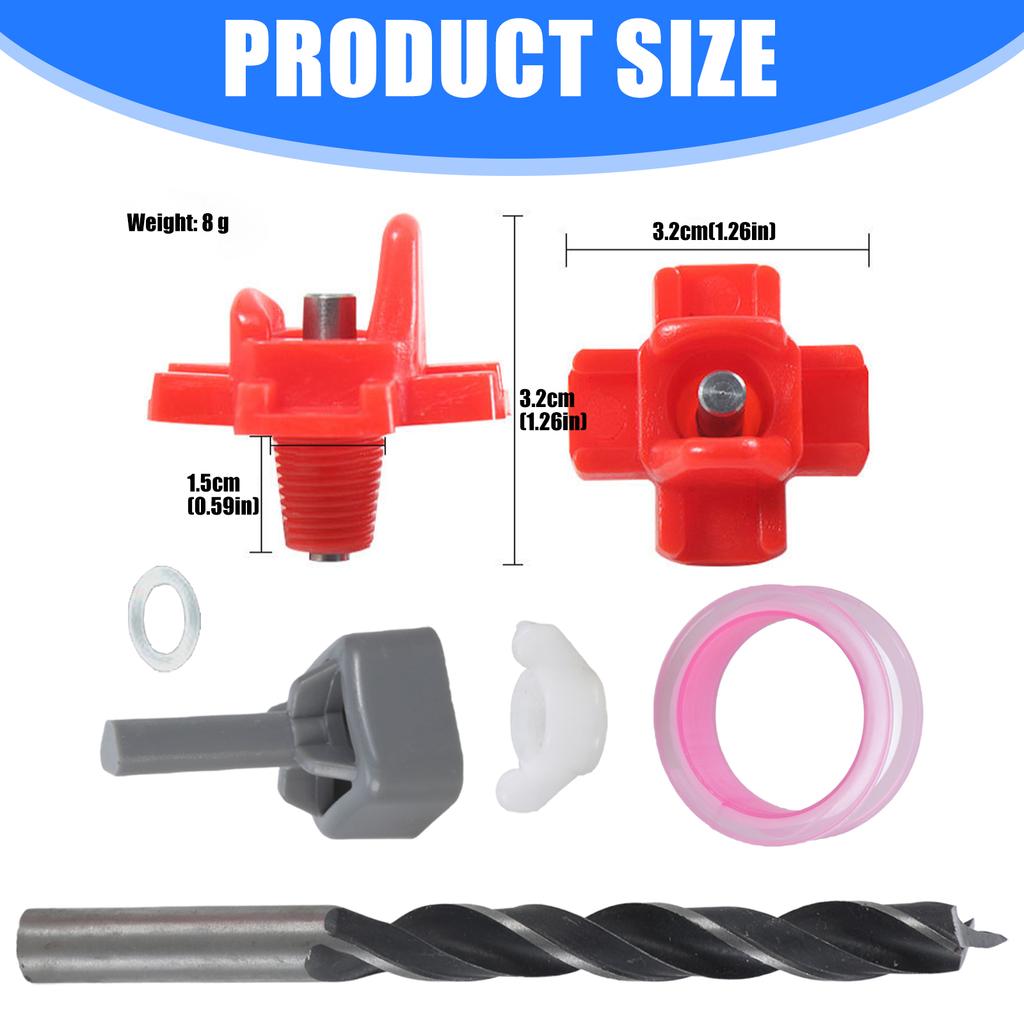 Chicken Waterer Kits With Automatic Flow Control ABS Drinking Watering Head For Poultry Backyard Coops Watering Supply