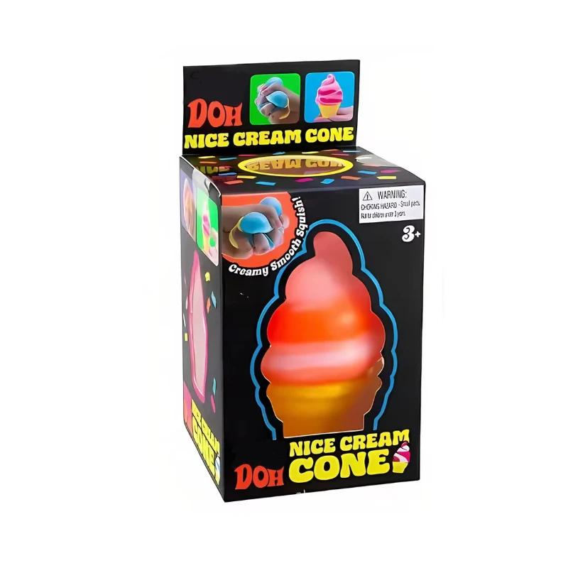Schylling Nice Cube sensory toy, stress relieving block, pinch, relieve stress, puzzle and release