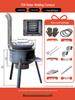 Portable Firewood Stove for Rural Home Use: Efficient Heating for Large Pots