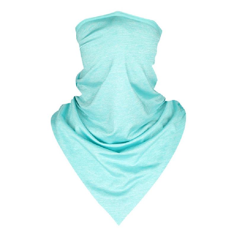

Спорт на открытом воздухе для женщин и мужчин повязка на голову маска для лица грелка для шеи треугольный ледяной шелковый крутой шарф