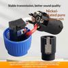 1Pcs Latch Aviation Connector 4-Pole Audio Speaker Plug To 6.5Mm Metal Converter Jack Adapter Male To 1/4" Ts Female Nl4Fc
