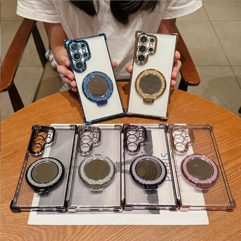 Противоударный прозрачный чехол для телефона Samsung S24 Ultra S24 Plus S23 Ultra A15 A25 — фото 6