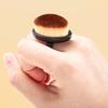 Nagelring-Staubbürste, tragbar, verstellbar, mit Fingerknopf, feine, weiche Bürste, Nagelbürstenwerkzeug, manuelles Maniküre-Reinigungswerkzeug