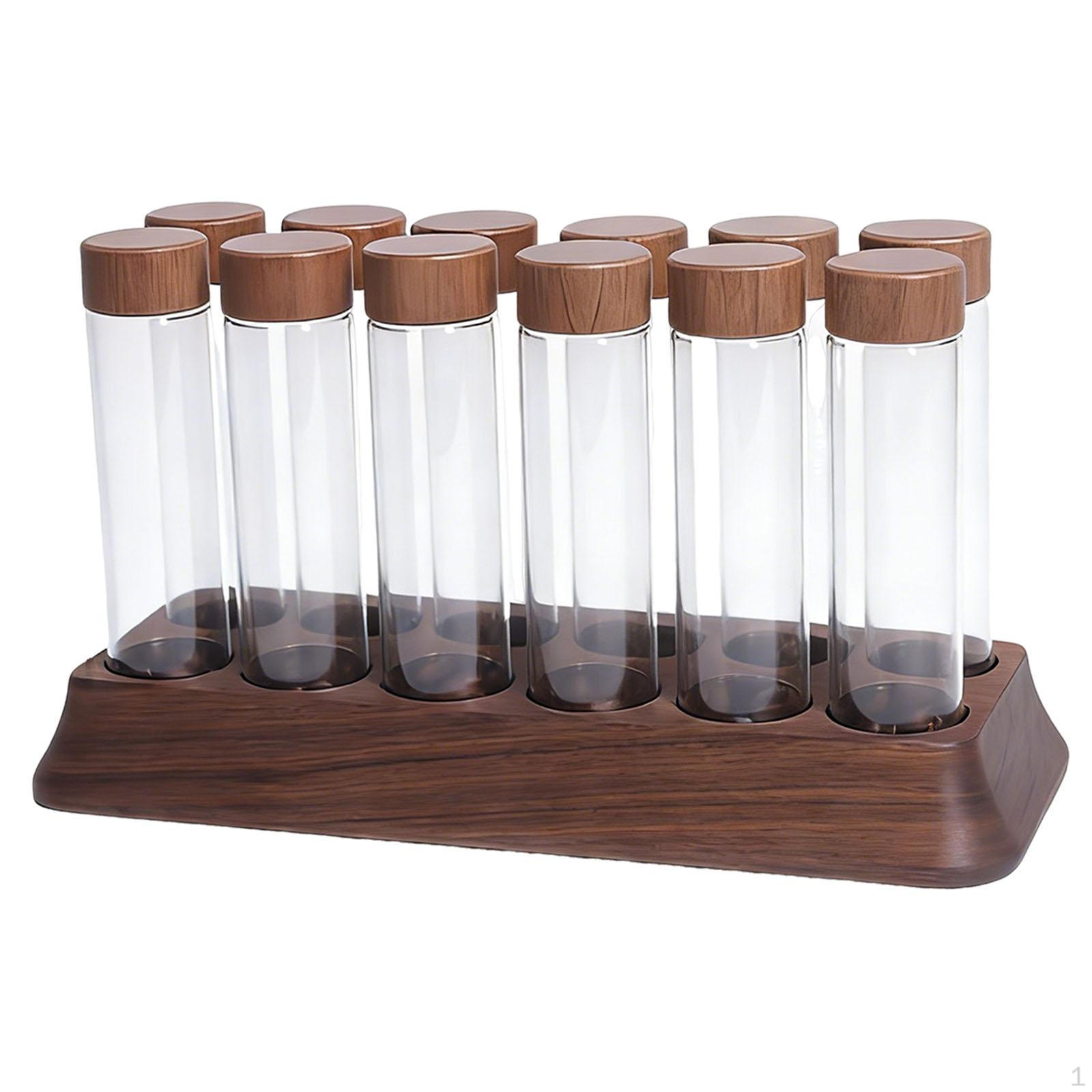 

Coffee Bean Storage Tube Organization Single Dose Sealed Lid Jar for Retail Countertop Bar 12 L