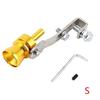 Universal Turbine Exhaust Whistle Modified with Exhaust Sound Simulator Motorcycle Tailpipe Automobile Pipe Sounder(5 Colors)
