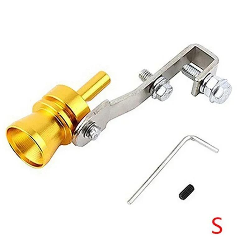 Universal Turbine Exhaust Whistle Modified with Exhaust Sound Simulator Motorcycle Tailpipe Automobile Pipe Sounder(5 Colors)