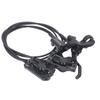 Mountain Bikes Disc Brake Set Alloy Powerful Braking Sensitive Bikes Hydraulic Disc Brake Lever Kit for Cycling