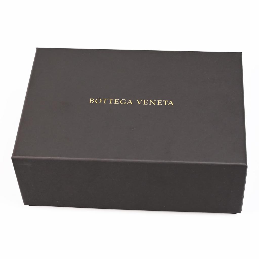 Bottega Veneta Intrecciato Leather Key Ring for Men and 113539 V3UN1 Made In Italy Women, Blue, 4418, [Used]