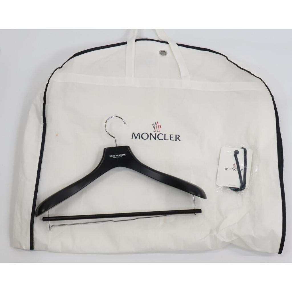 Moncler MONTCLA GIUBBOTTO Wewnętrzne logo haftowane linia bluza z kapturem kurtka puchowa 0 czarnyUżywany