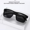 Fashionable Square-framed Polarized Sunglasses Comfortable Luxury Camping Driving Travel Beach Ultraviolet-proof Glasses