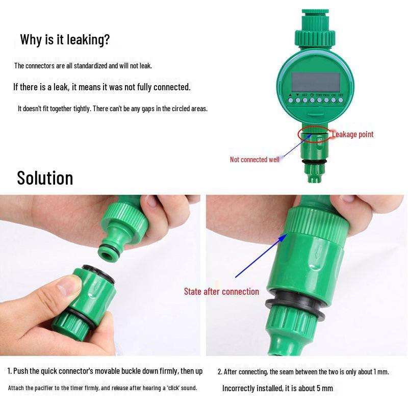 Smart Garden Irrigation Timer: Automatic Flower and Plant Watering Controller