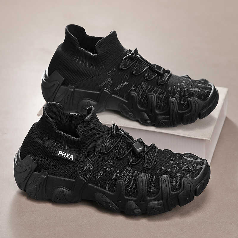 Fashion Round Foot Increase Height Beige Sports Shoes Loafers Men's Gray Sneakers Trainers For Man Low Cost Tenisky Basket Low Cost