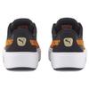 Puma Platform Mash Casual Low-Top Sneakers Women sneakers Black White Orange 383877-01