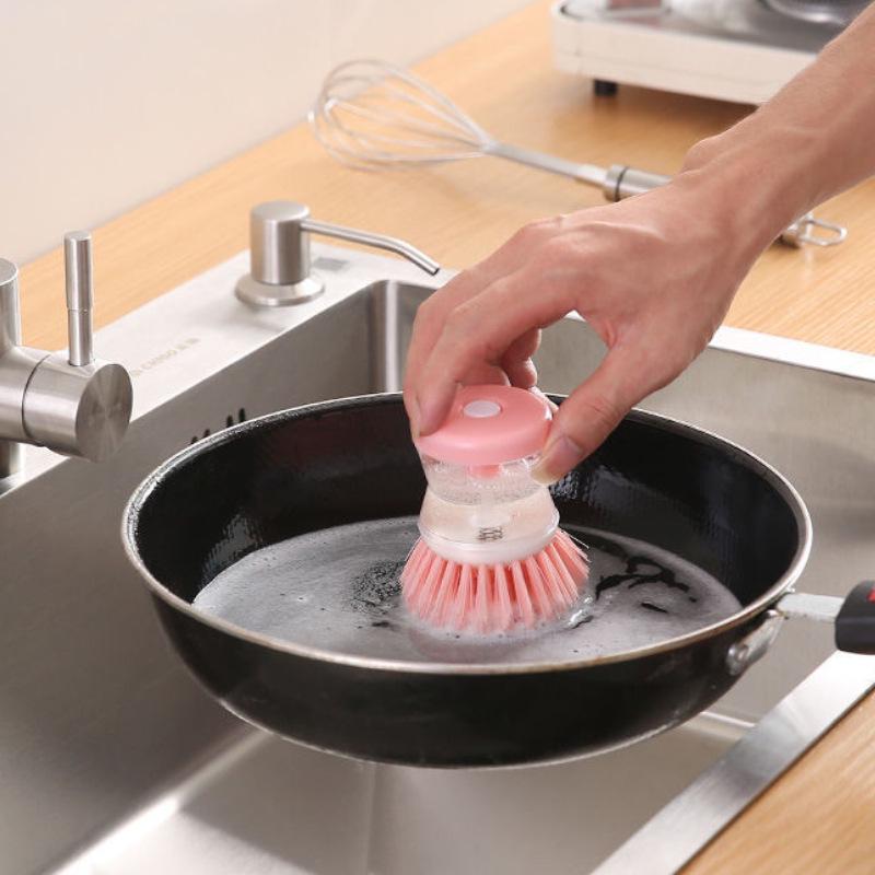 Hydraulic Pot Brush - Non-Stick Dishwashing and Household Cleaning Tool