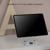 Tablets Desk Mount Stand, Aluminum 360 Degree Swivels, Heights Adjustable with Enhances Weight Support Bracket