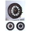 Antique Battery Operated 12 Inch Round Wall Clock for Vintages Inspireds Interior Room