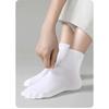 Disposable Crew Socks Unisex Non Washable Daily Use Socks Pack of 5 Pairs Suitable for Travel Business and Home Use