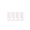 4Pcs Garden Plant Bracket Fixing Joint Mosquito Net Pole Buckle Grip Bed Curtain Cross Bar Hook Wardrobe Tent Fitting