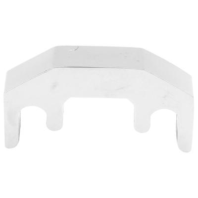 Sordina Silenziatore per Violino Metallo Portatile Accessorio per Strumenti Musicali per Misura 1/2 4/4 Argento