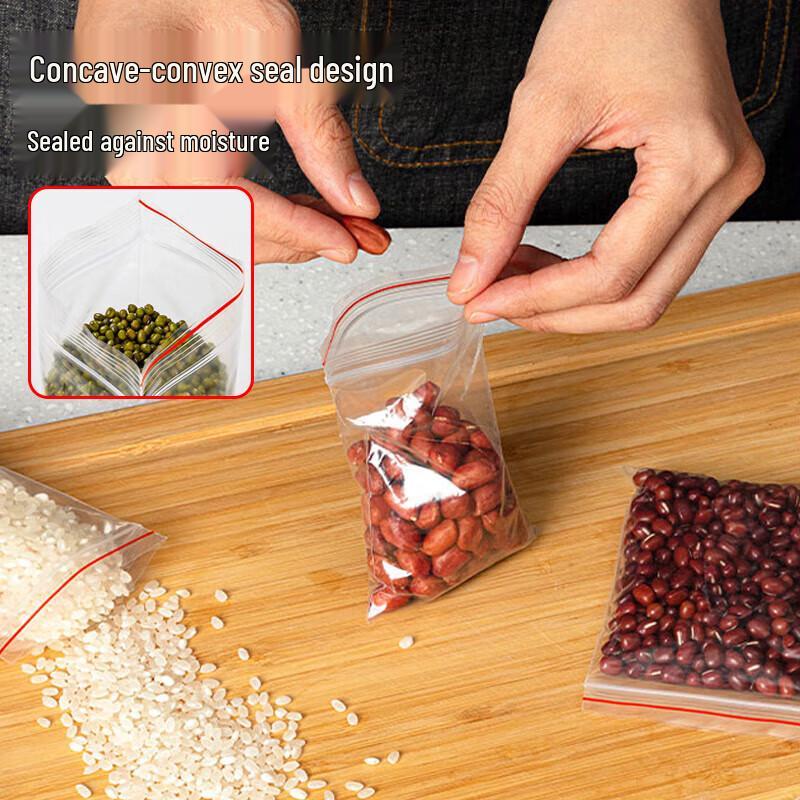 Meichu PE Food Storage Zipper Bags