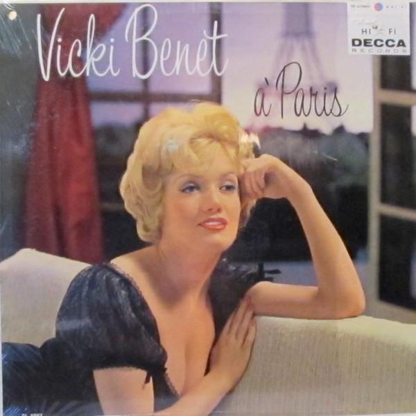 

LP Record VICKI BENET Vicki Benet A Paris DL8987 DECCA 1960 US Jazz Used