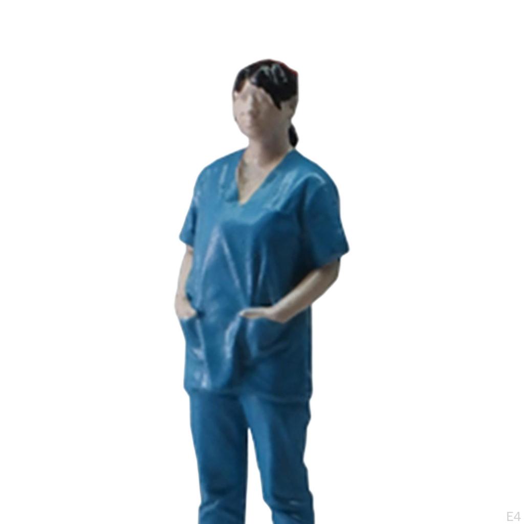 1/32 Doctor Figures 1:32 Figurine Simulation Figurines Scale Miniature Model for