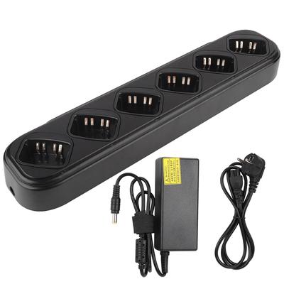 Vysílačka Šestisměrná nabíječka Napájecí adaptér Pro Motorola GP320 GP328338 GP340 GP360