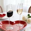 Half Wine Glass Stunning Red Wine Glasses with Unique Half-Cup Design Casual Gatherings Holiday Celebrations Glassware Elegant Aroma Enhancer