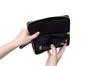 Special Genuine Python Leather Luxury Long Wallet for Men and Exotic Leather [Hideo Wakamatsu] [Kyowa] [Limited-Time Price] Women, (Brown)