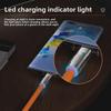 JIKE 120W 3-in-1 Super Fast Charging Cable for Apple, Huawei, Type-C, Android Devices