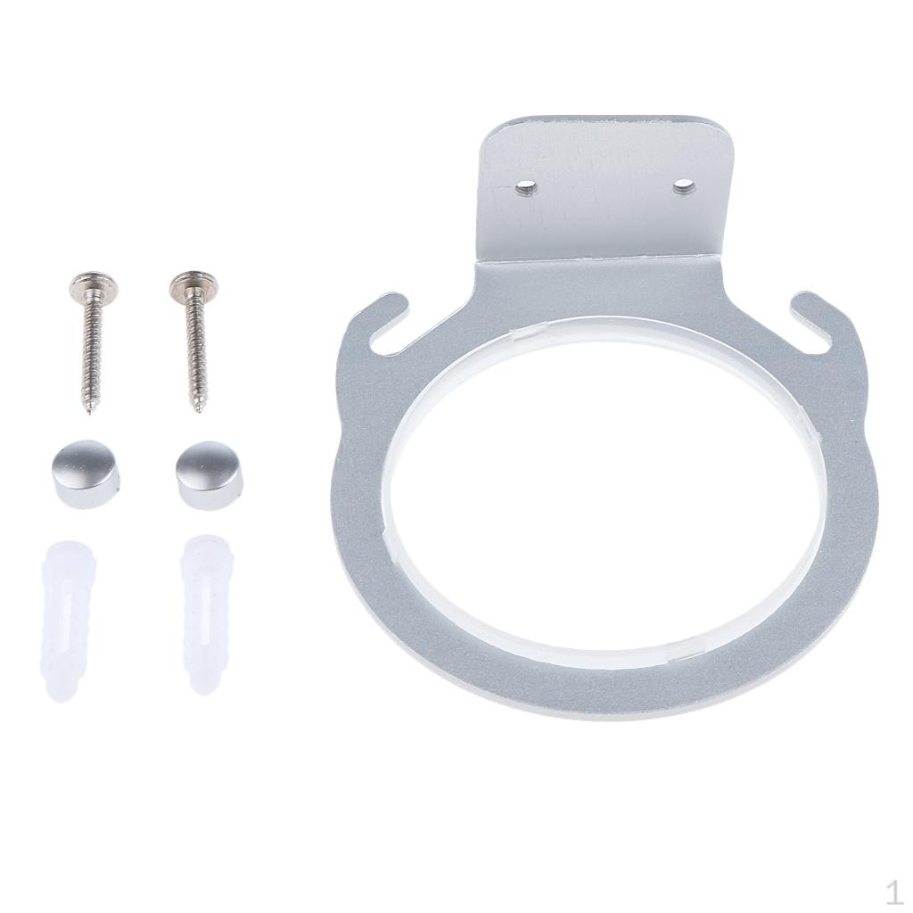 Hair Dryer Stand Rack Holder Wall Mount Barber Salon Straightener