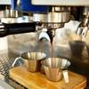 304 Edelstahl 100ML Krug Kaffeetasse Espresso Messbecher mit Griff Für Barista Werkzeuge Café Maschine Milchkännchen