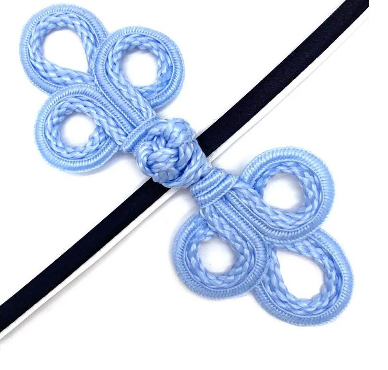 Handwoven Polyester Decorative Buttons for Coats and Cheongsam 3- Sewing Accessories