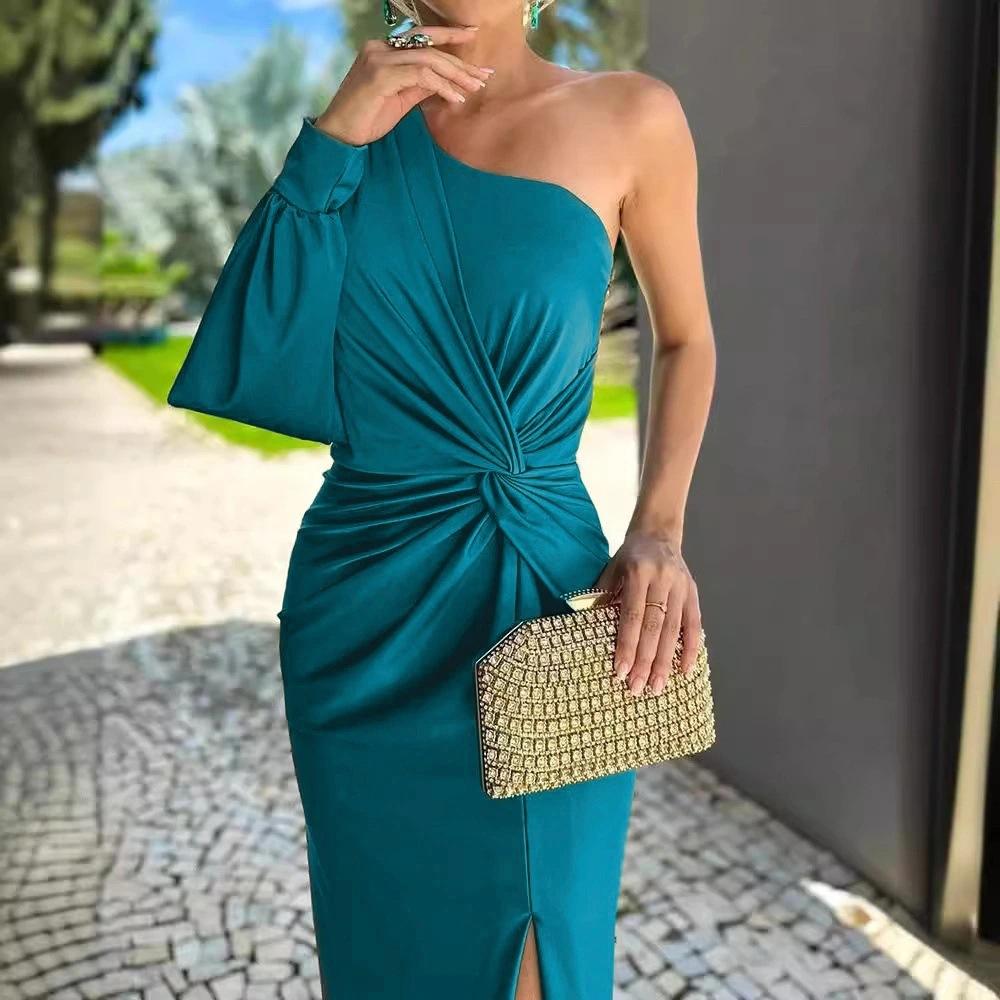 New Year Summer Vacation Beach Music Festival Commuting Work Comfortable Sexy Elegant Women'S Fashion Printed Dress