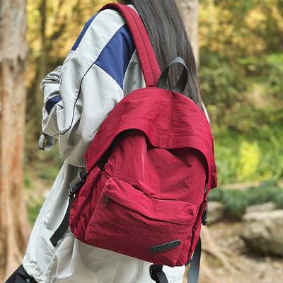 Junior High School Girls' Backpacks  College Students' Lightweight Backpacks  Leisure Hiking Bags.